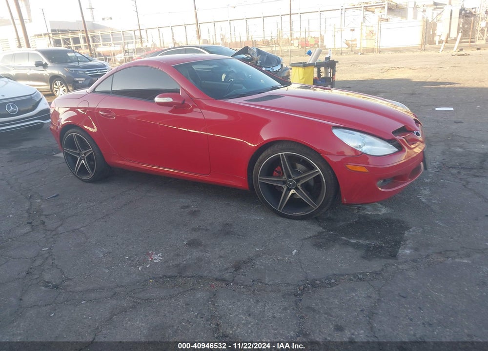 2007 MERCEDES-BENZ SLK 280 VIN: WDBWK54F17F136837
