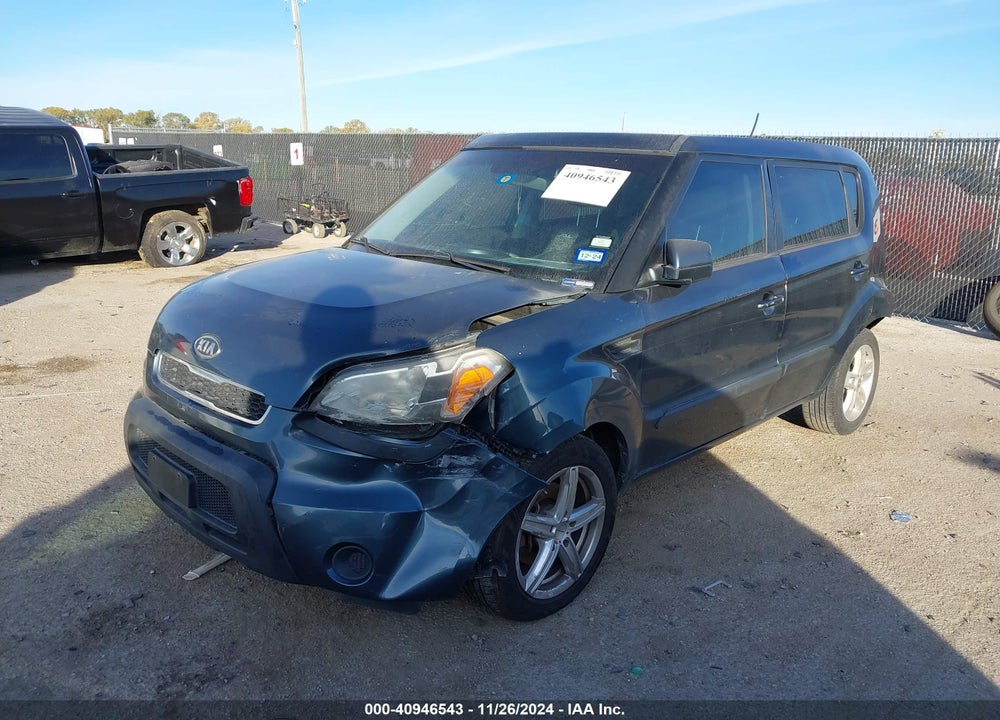 2011 KIA SOUL VIN: KNDJT2A28B7307904