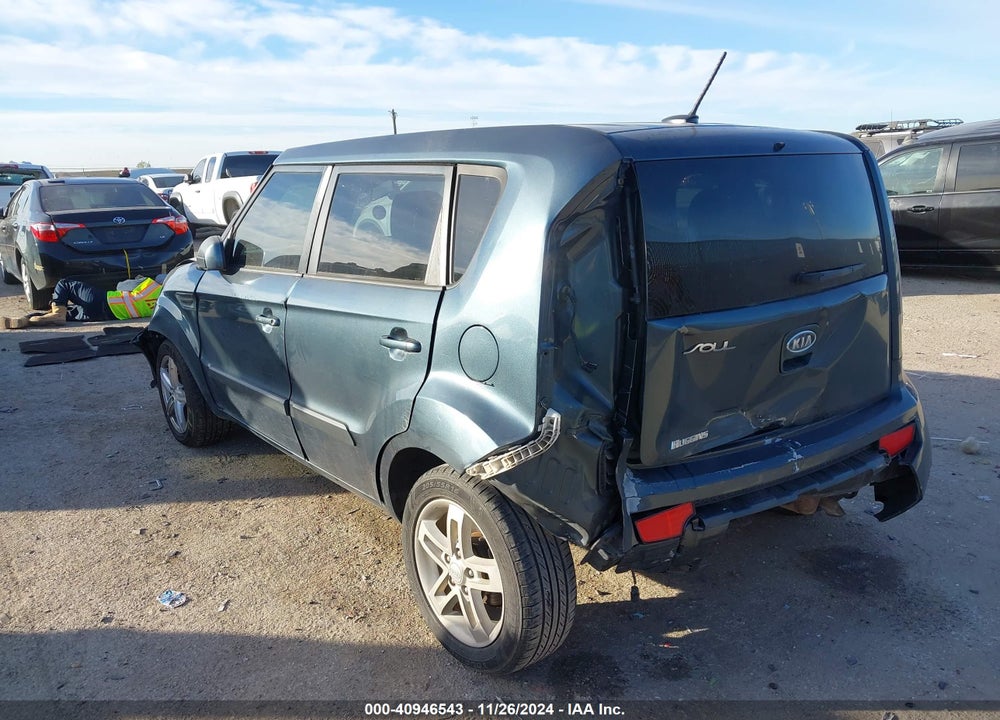 2011 KIA SOUL VIN: KNDJT2A28B7307904
