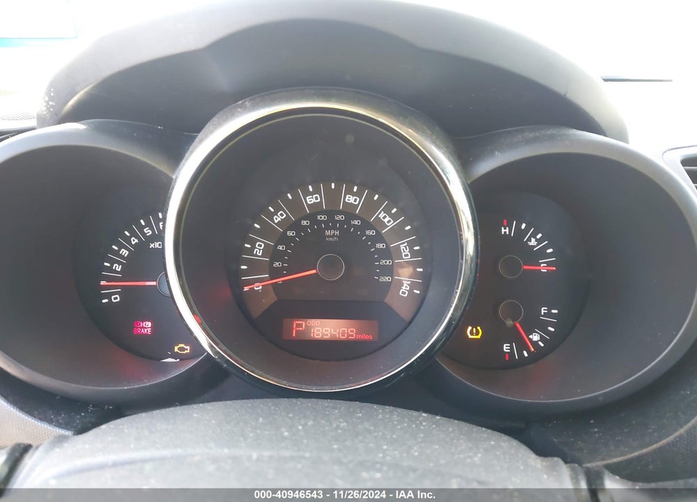 2011 KIA SOUL VIN: KNDJT2A28B7307904