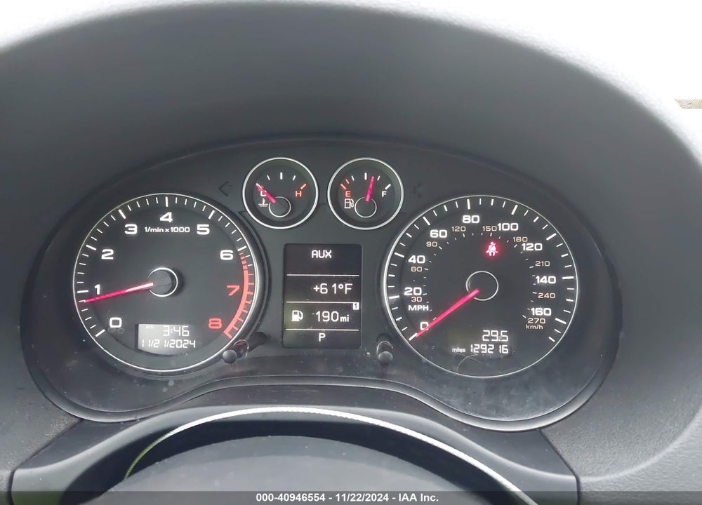 2010 AUDI A3 2.0T PREMIUM VIN: WAUMFAFM9AA021258