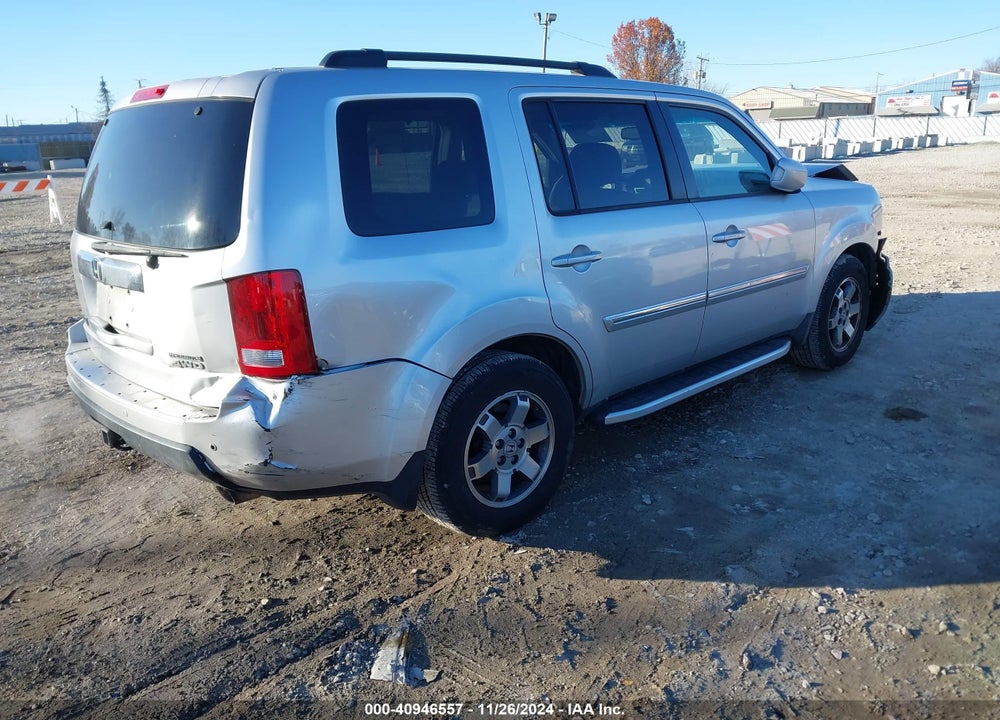 2009 HONDA PILOT TOURING VIN: 5FNYF48839B055091