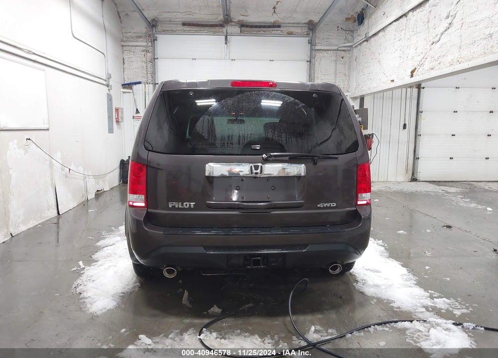 2012 HONDA PILOT EX-L VIN: 5FNYF4H58CB051051