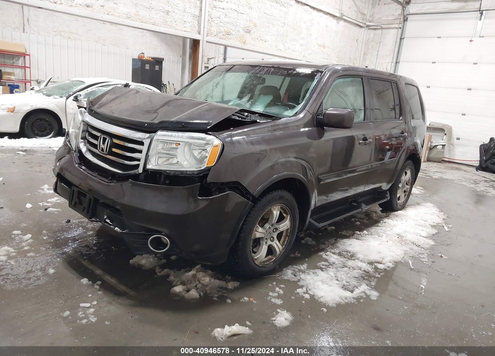 2012 HONDA PILOT EX-L VIN: 5FNYF4H58CB051051
