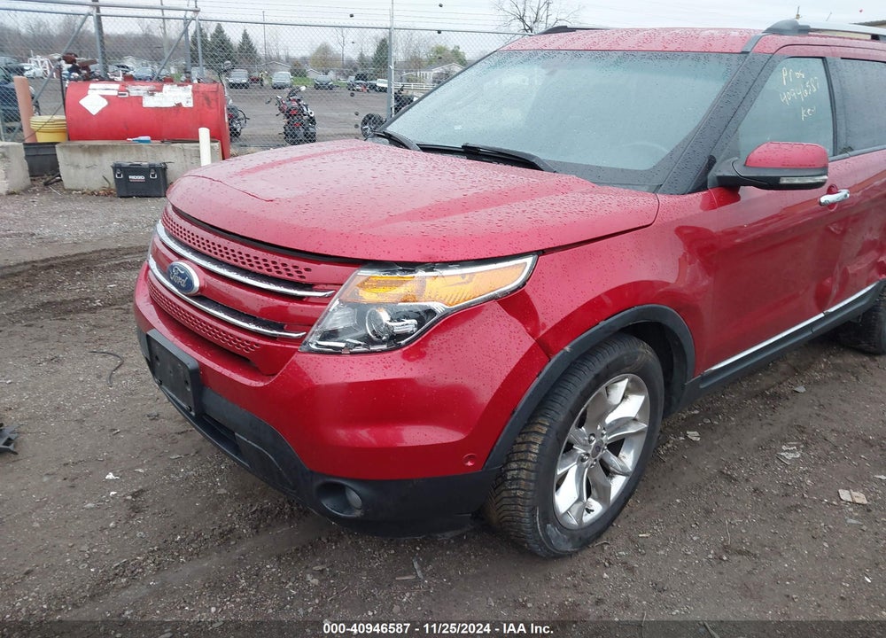 2011 FORD EXPLORER LIMITED VIN: 1FMHK8F86BGA24737
