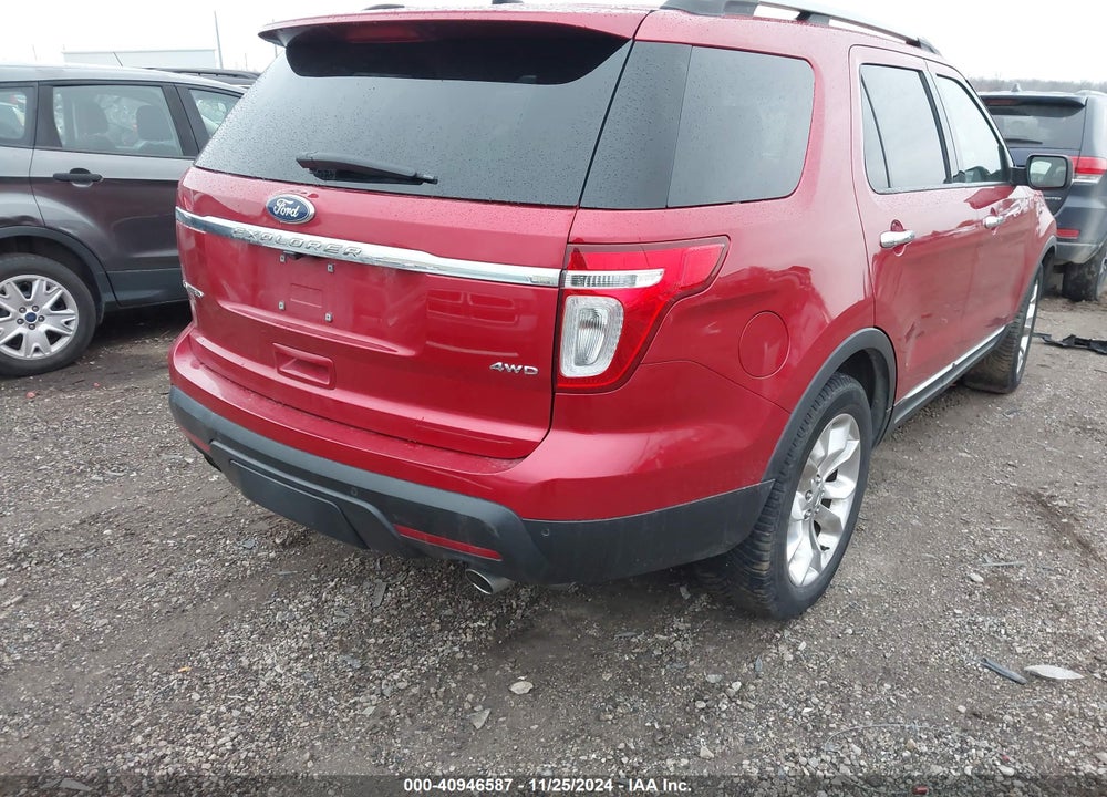 2011 FORD EXPLORER LIMITED VIN: 1FMHK8F86BGA24737