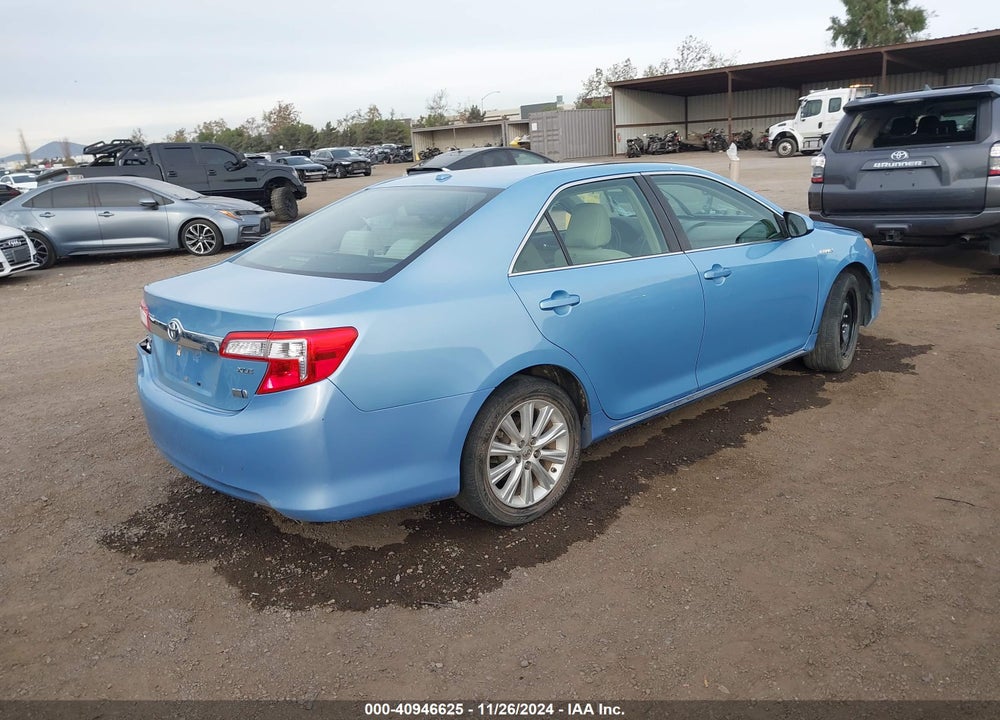 2014 TOYOTA CAMRY HYBRID XLE VIN: 4T1BD1FK2EU103797