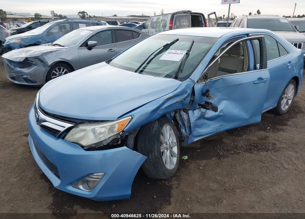 2014 TOYOTA CAMRY HYBRID XLE VIN: 4T1BD1FK2EU103797