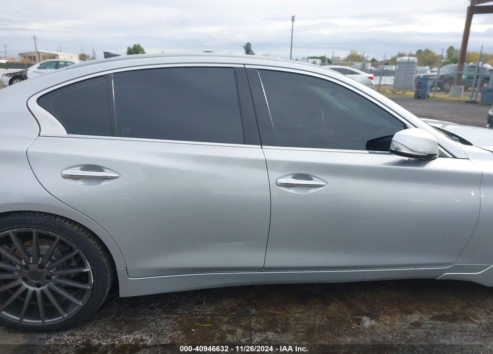 2014 INFINITI Q50 HYBRID PREMIUM VIN: JN1AV7AP5EM690454