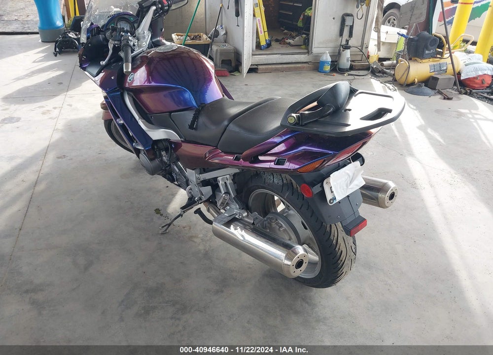2004 YAMAHA FJR1300 VIN: JYARP07Y94A000377