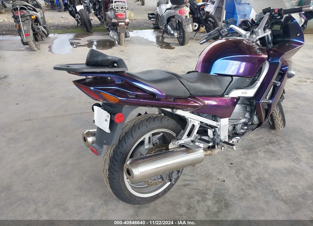 2004 YAMAHA FJR1300 VIN: JYARP07Y94A000377