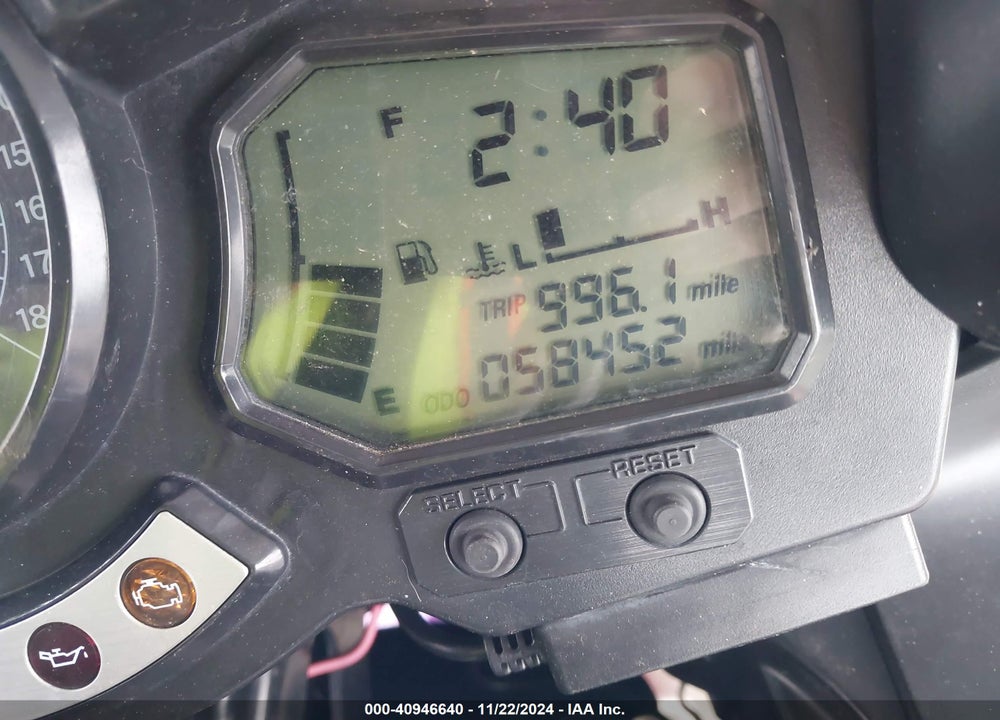 2004 YAMAHA FJR1300 VIN: JYARP07Y94A000377