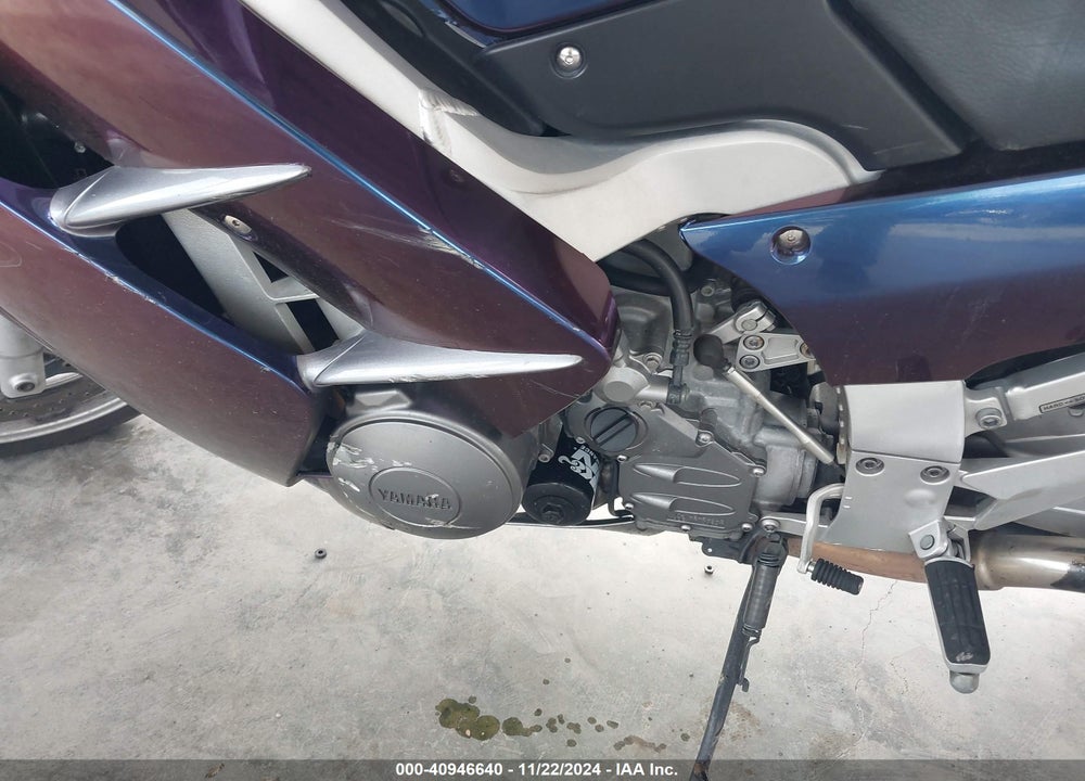 2004 YAMAHA FJR1300 VIN: JYARP07Y94A000377