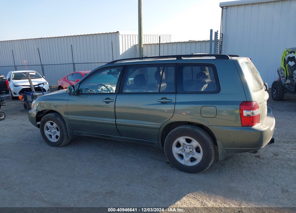 2006 TOYOTA HIGHLANDER VIN: JTEGD21A560147960