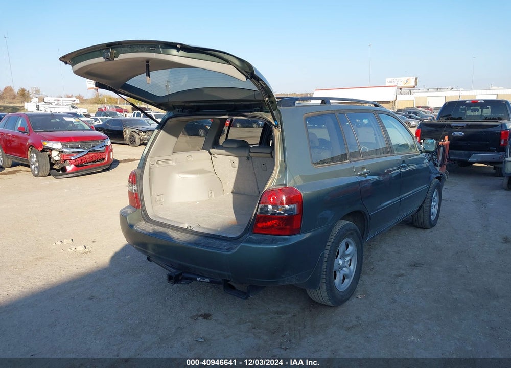 2006 TOYOTA HIGHLANDER VIN: JTEGD21A560147960