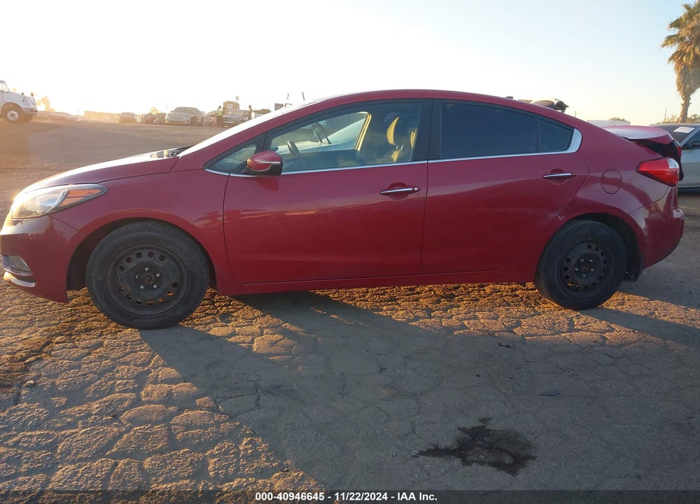2014 KIA FORTE EX VIN: KNAFX4A84E5060968