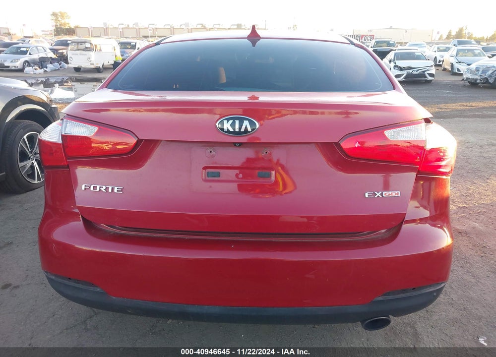 2014 KIA FORTE EX VIN: KNAFX4A84E5060968