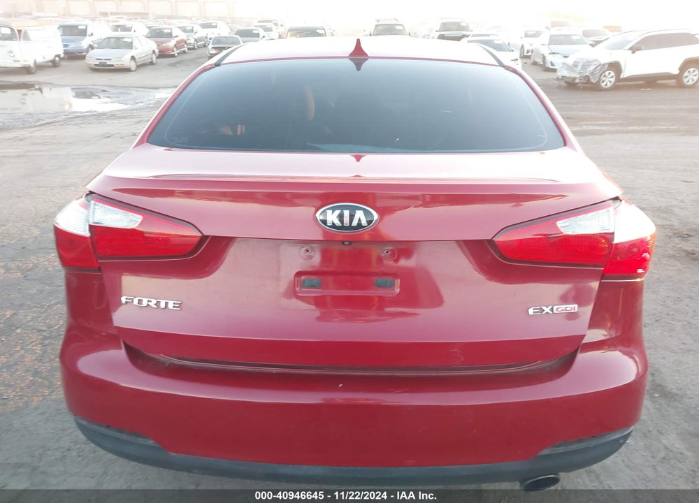 2014 KIA FORTE EX VIN: KNAFX4A84E5060968