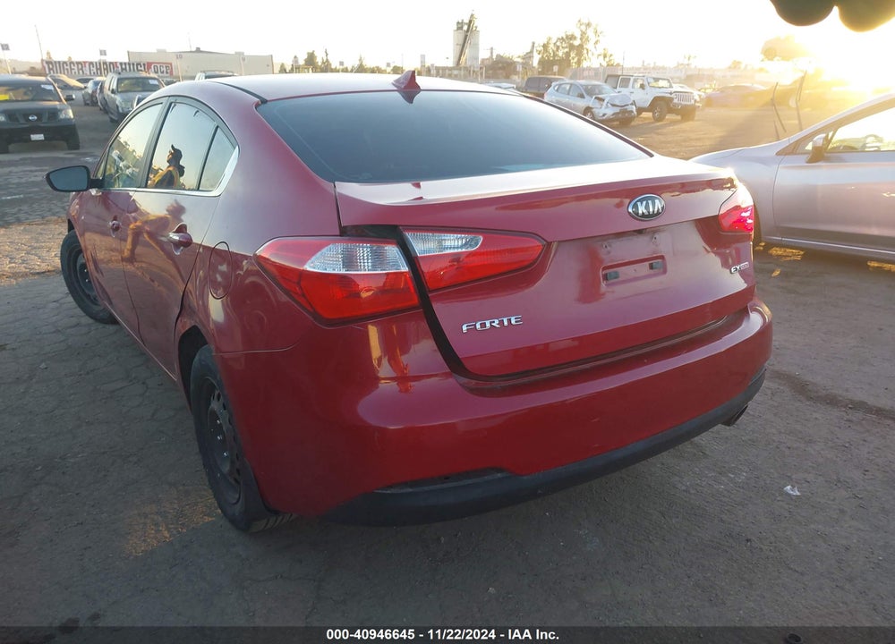 2014 KIA FORTE EX VIN: KNAFX4A84E5060968