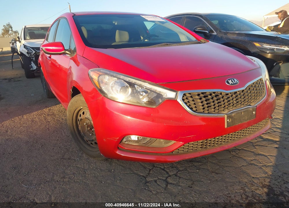 2014 KIA FORTE EX VIN: KNAFX4A84E5060968