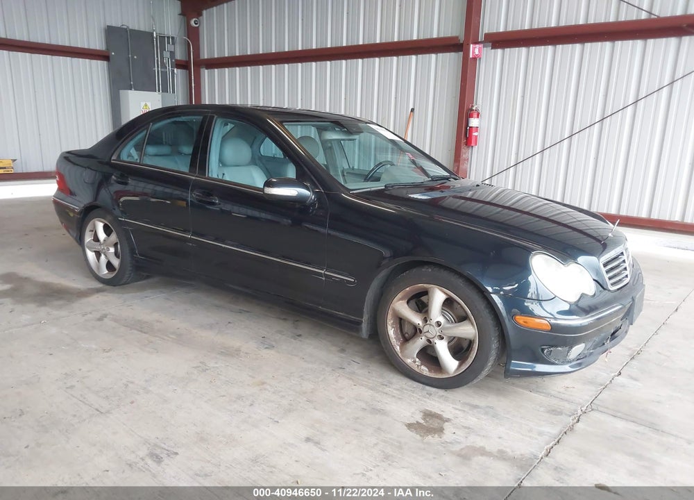2005 MERCEDES-BENZ C 230 KOMPRESSOR SPORT VIN: WDBRF40J45F621623