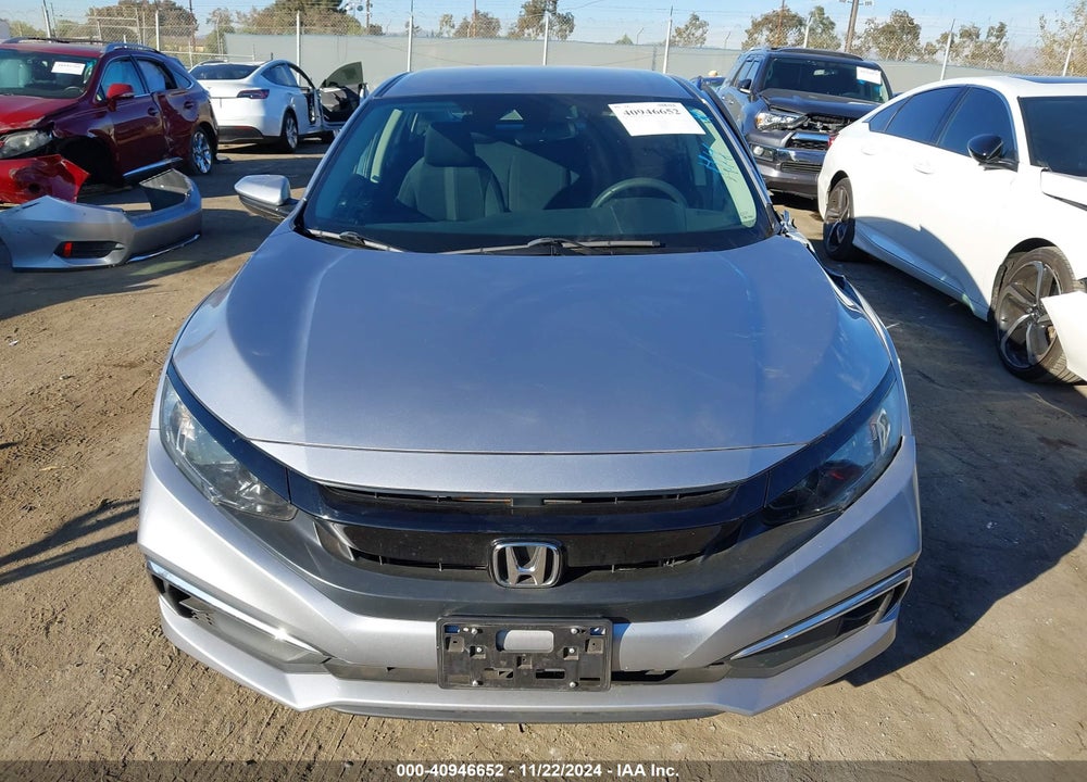 2019 HONDA CIVIC LX VIN: 2HGFC2F61KH555421
