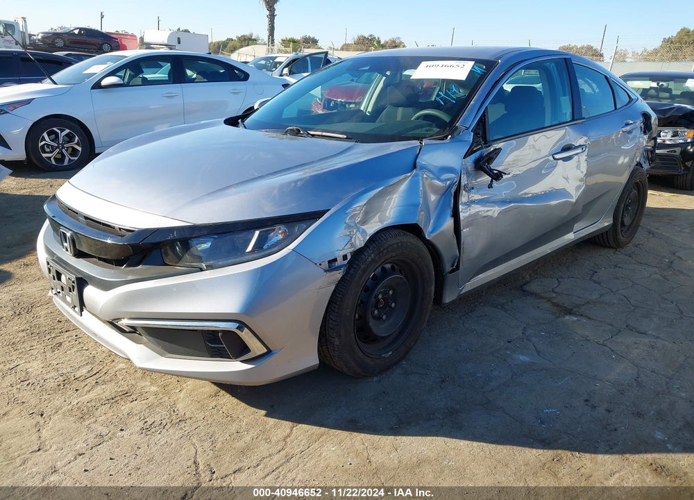 2019 HONDA CIVIC LX VIN: 2HGFC2F61KH555421
