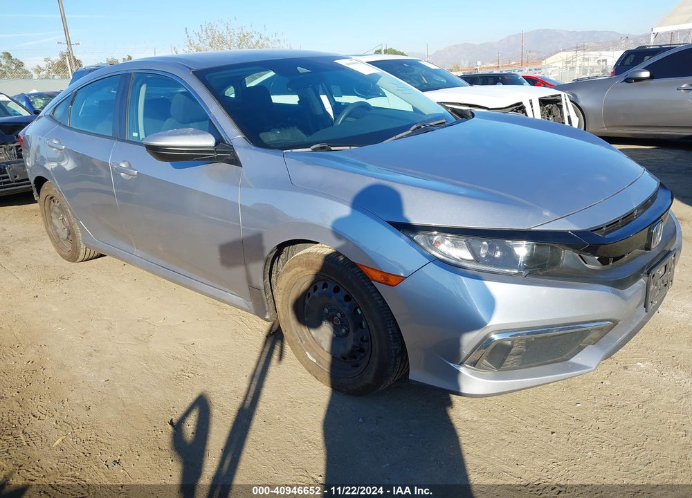 2019 HONDA CIVIC LX VIN: 2HGFC2F61KH555421