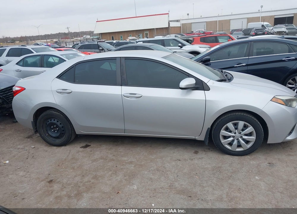 2015 TOYOTA COROLLA LE VIN: 5YFBURHE3FP258240
