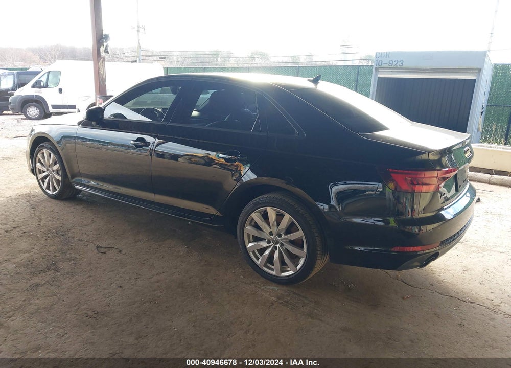2018 AUDI A4 VIN: WAUDNAF43JN016472
