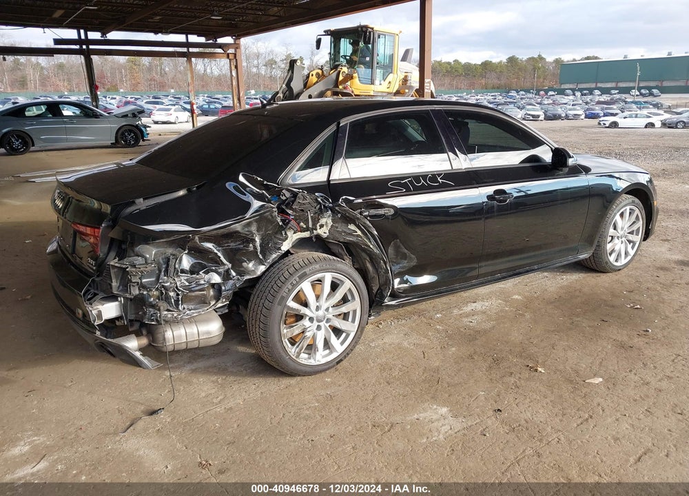 2018 AUDI A4 VIN: WAUDNAF43JN016472