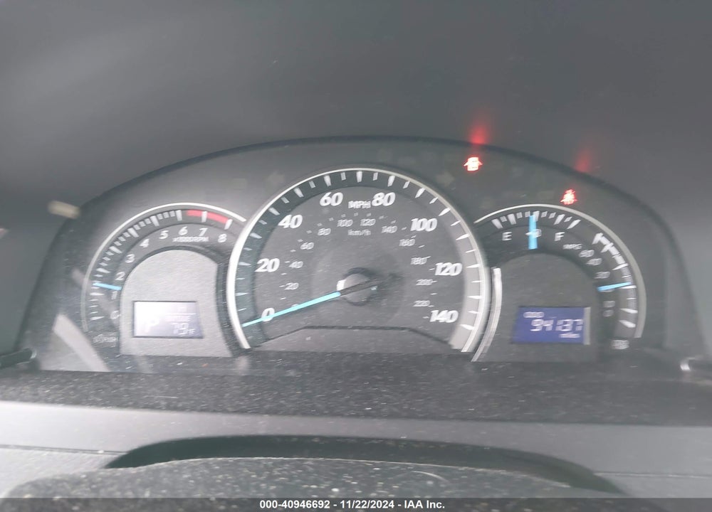 2013 TOYOTA CAMRY LE VIN: 4T1BF1FK1DU205181