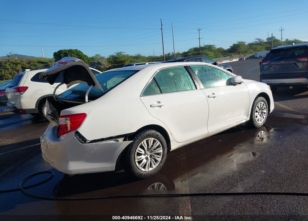 2013 TOYOTA CAMRY LE VIN: 4T1BF1FK1DU205181
