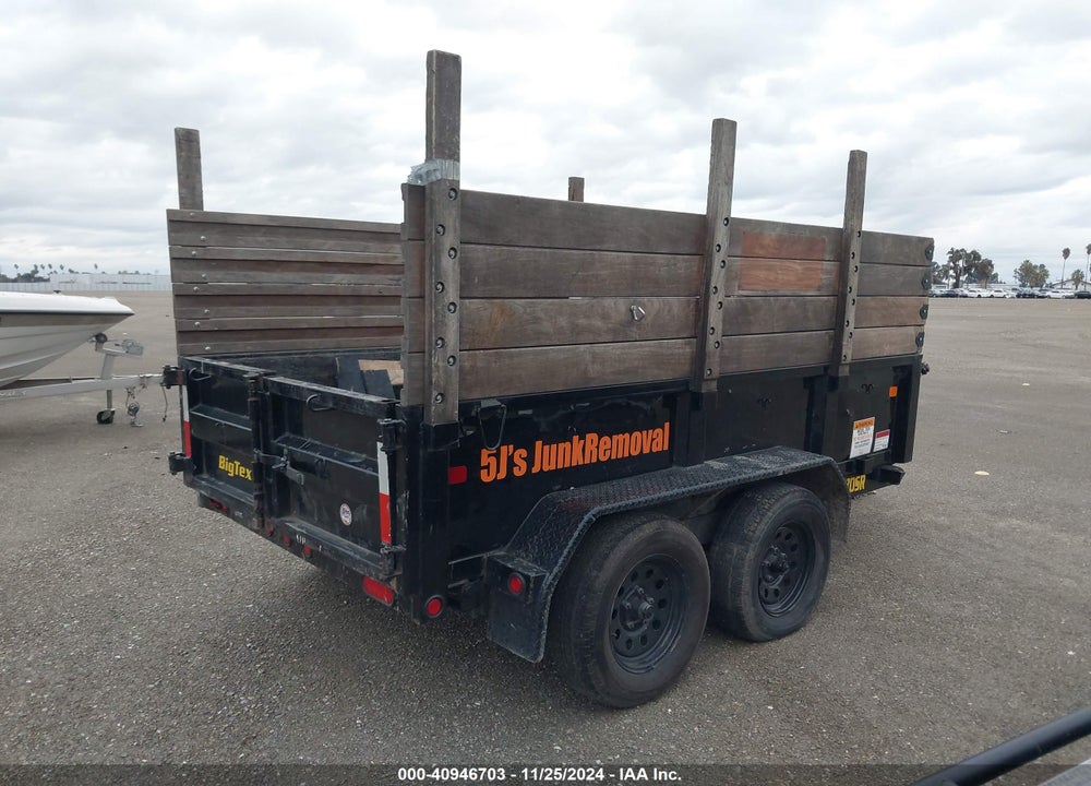 2021 TRAILER BIG TEX DUMP VIN: 16V1D1427M5011066