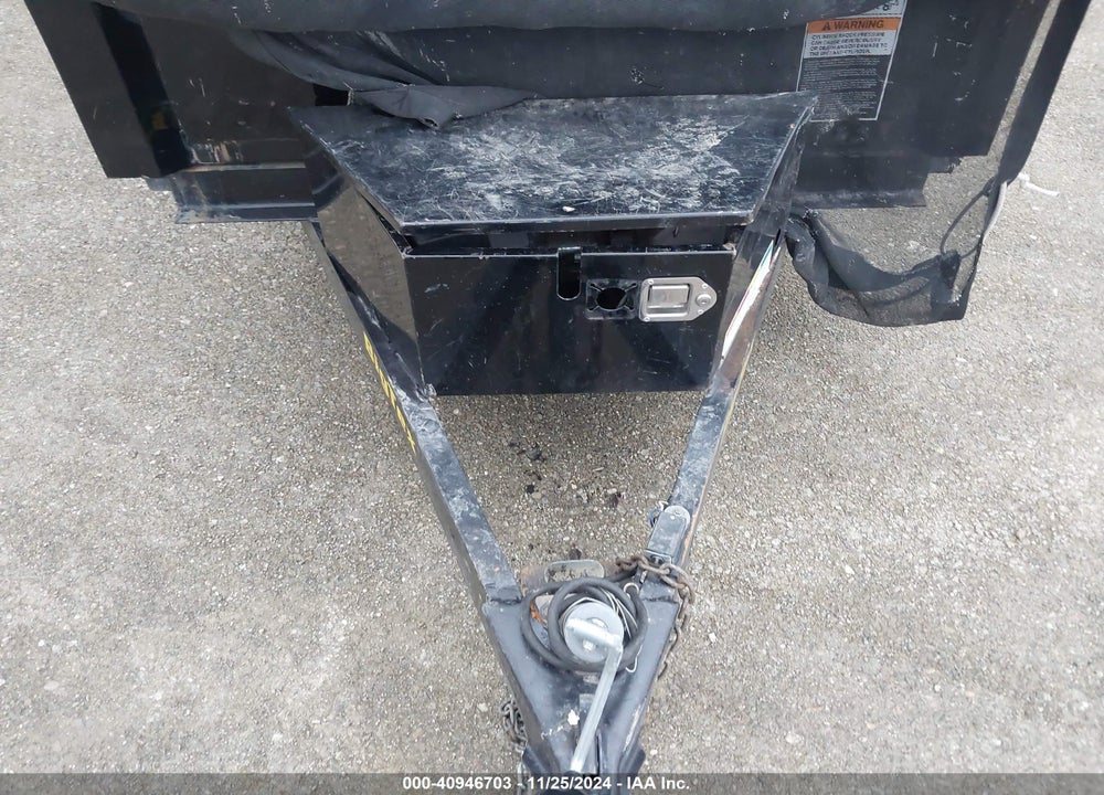 2021 TRAILER BIG TEX DUMP VIN: 16V1D1427M5011066