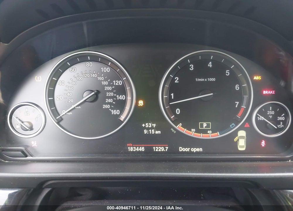 2011 BMW 528I VIN: WBAFR1C54BDS35619