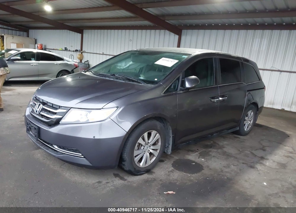 2016 HONDA ODYSSEY SE VIN: 5FNRL5H31GB020067