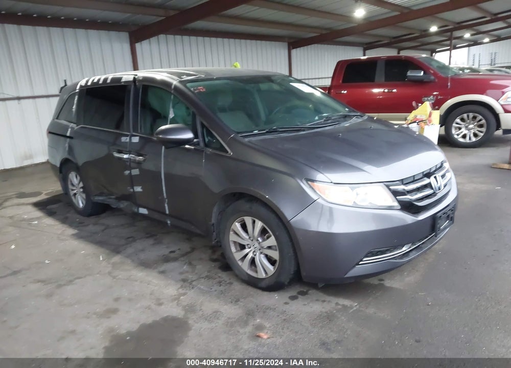 2016 HONDA ODYSSEY SE VIN: 5FNRL5H31GB020067
