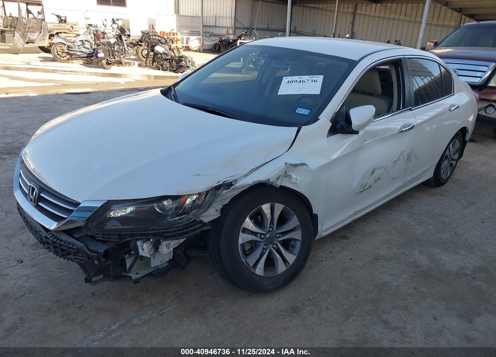 2014 HONDA ACCORD LX VIN: 1HGCR2F37EA024377