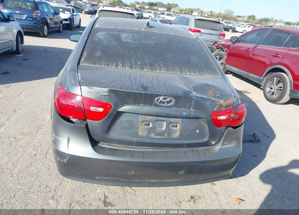 2009 HYUNDAI ELANTRA GLS VIN: KMHDU46D19U708640