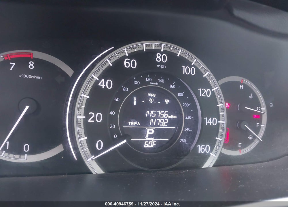2015 HONDA ACCORD EX VIN: 1HGCR2F77FA096376