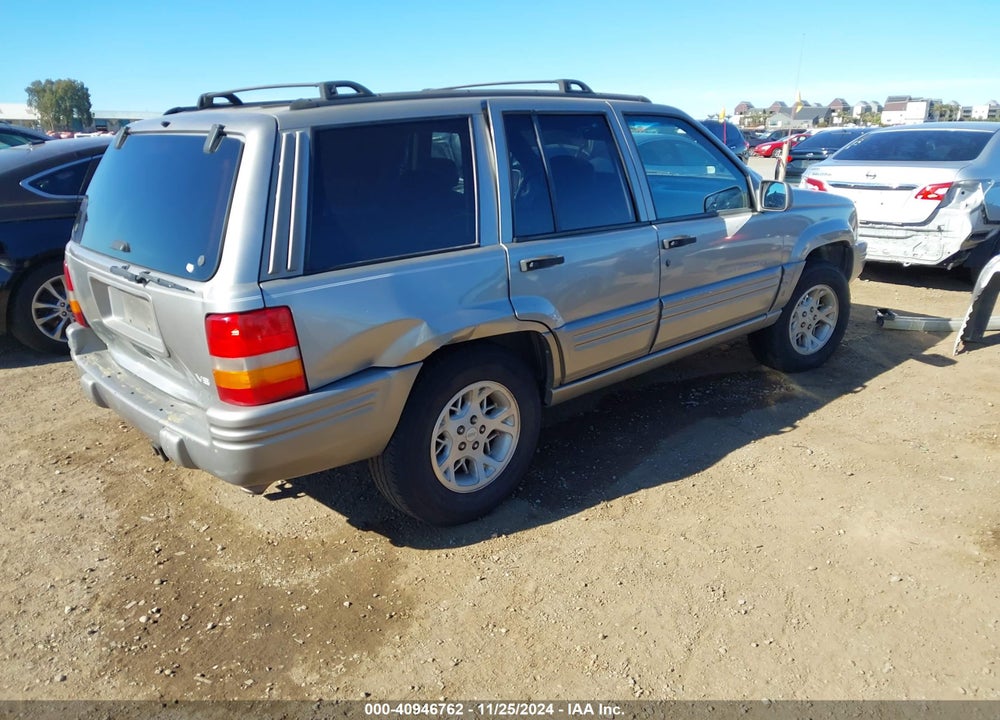 1998 JEEP GRAND CHEROKEE LIMITED VIN: 1J4GX78Y0WC138507