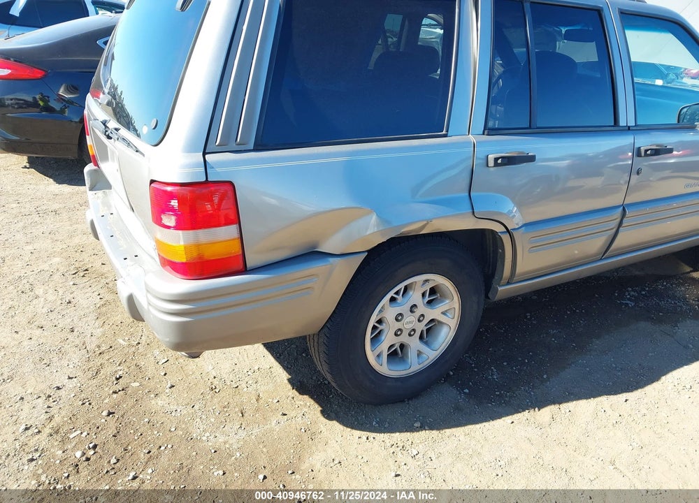 1998 JEEP GRAND CHEROKEE LIMITED VIN: 1J4GX78Y0WC138507