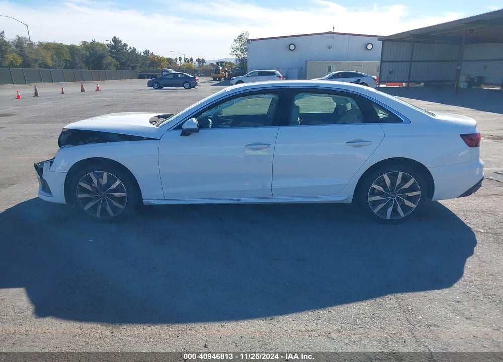 2023 AUDI A4 VIN: WAUABAF46PN007527