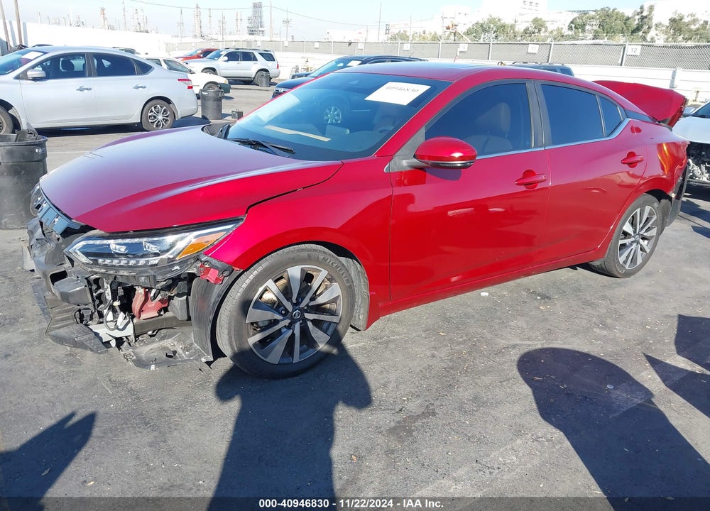 2020 NISSAN SENTRA SV XTRONIC CVT VIN: 3N1AB8CV2LY244332
