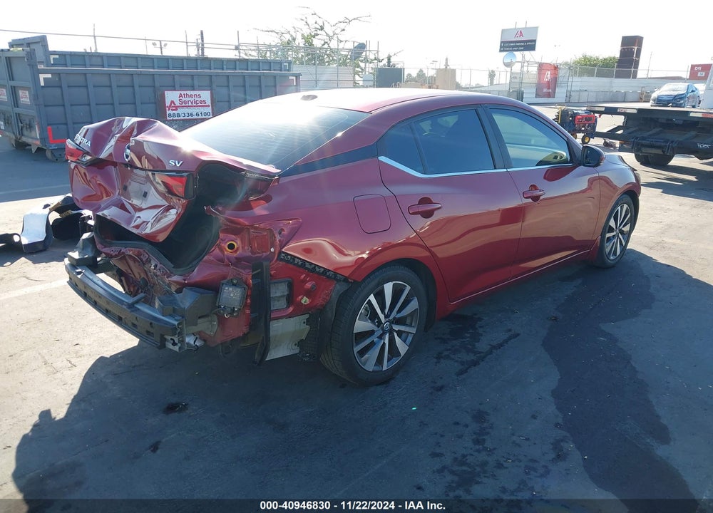 2020 NISSAN SENTRA SV XTRONIC CVT VIN: 3N1AB8CV2LY244332