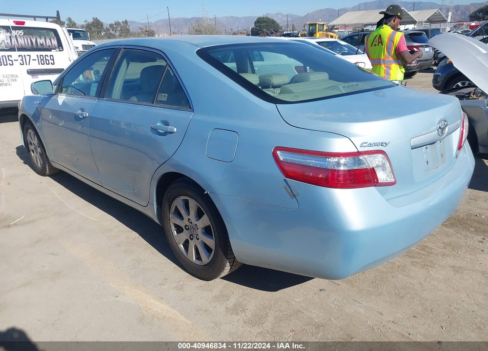 2009 TOYOTA CAMRY HYBRID VIN: 4T1BB46K49U075529