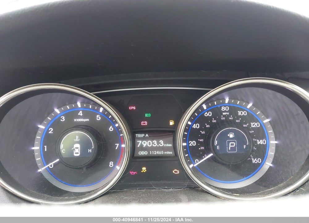 2013 HYUNDAI SONATA GLS VIN: 5NPEB4AC5DH661273