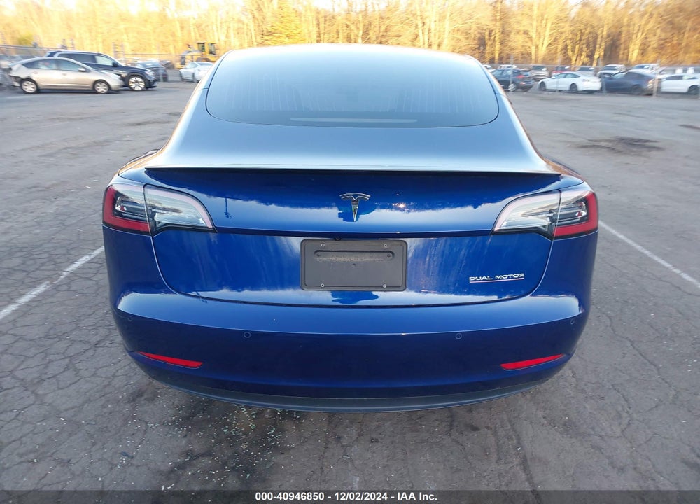 2020 TESLA MODEL 3 PERFORMANCE DUAL MOTOR ALL-WHEEL DRIVE VIN: 5YJ3E1ECXLF603499
