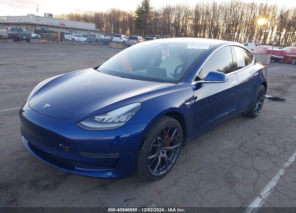 2020 TESLA MODEL 3 PERFORMANCE DUAL MOTOR ALL-WHEEL DRIVE VIN: 5YJ3E1ECXLF603499